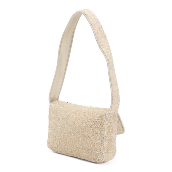 VIRAL Champagne Beaded Shoulder Bag - Made In India - Picture 2 of 4